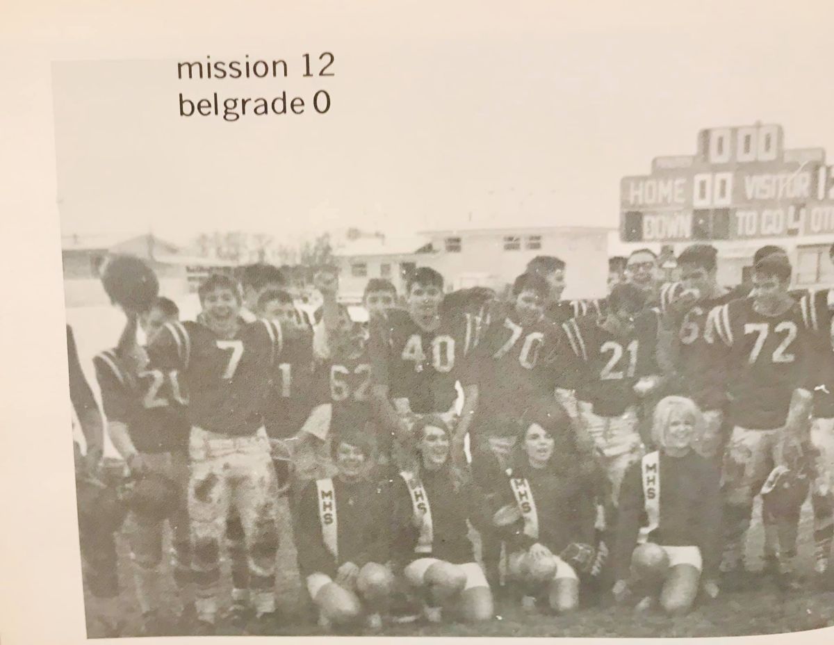 Old Football Team Photo