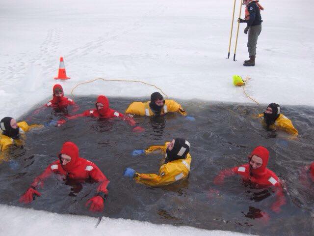 Fire Dept Ice Rescue Training