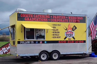 Mobile BBQ truck
